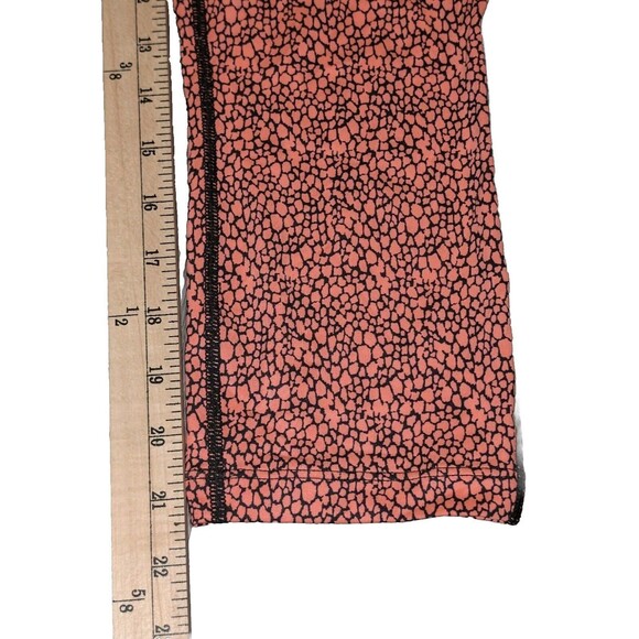 Nike Dri Fit Womens Pink Printed Relay Capri Leggings Size Small New Without Tag - Picture 5 of 10